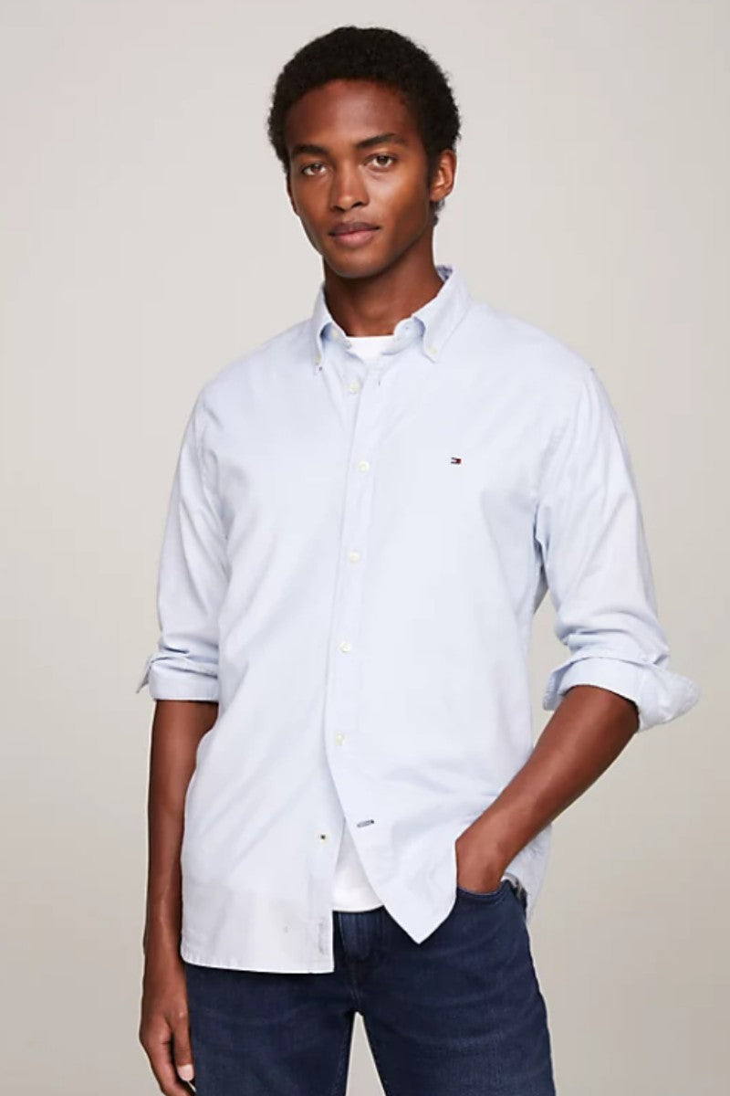 The Tommy - Button Down Oxford Shirt, Light Blue