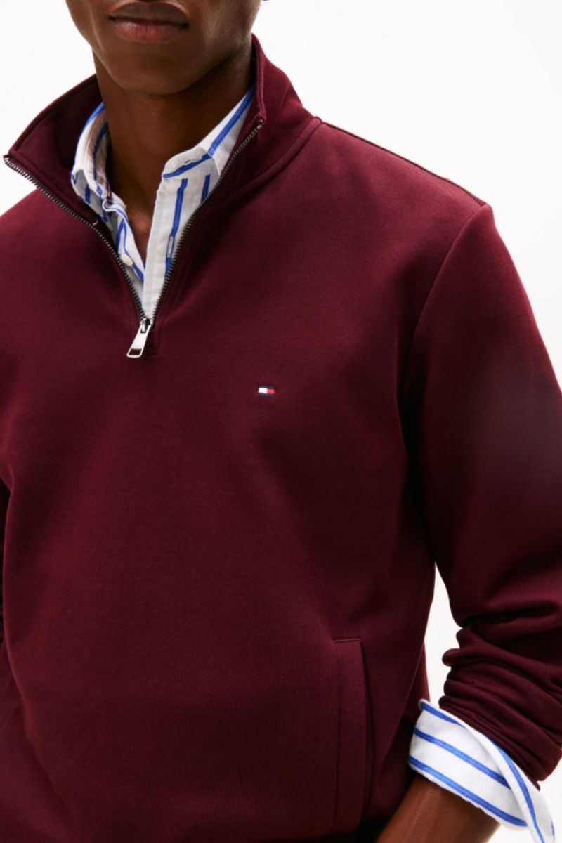 Tommy Hilfiger Ess Intechno Sweatshirt Burgundy