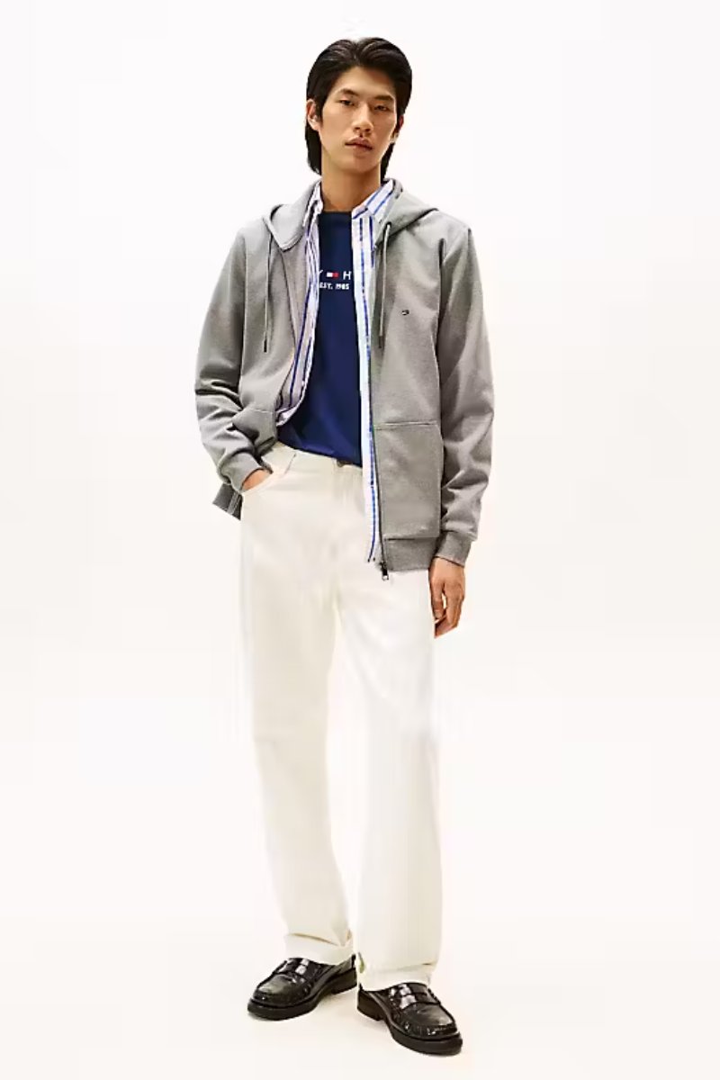 Tommy Hilfiger Essential Intechno Full Zip Grey