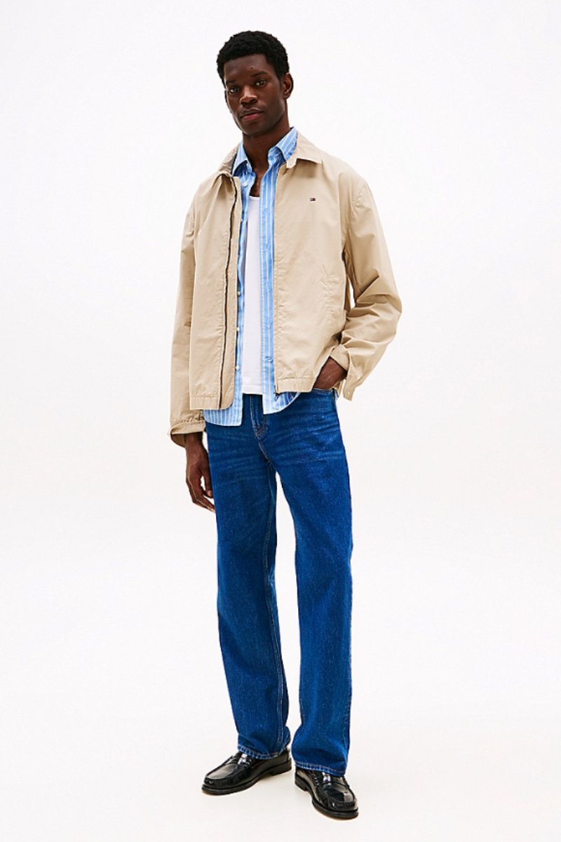 Tommy Hilfiger Lightweight Ctn Ivy Jacket Sandalwood