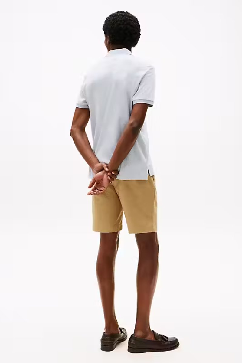 Tommy Hilfiger Liquid Cotton Poloshirt Heather Blue