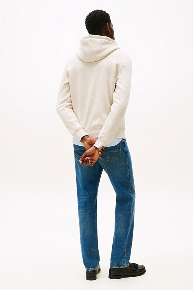 Tommy Hilfiger Logo Hoody Oatmilk