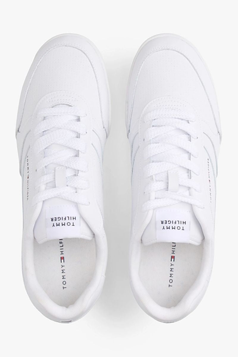 Tommy Hilfiger Lopro Cup Leather Shoes White