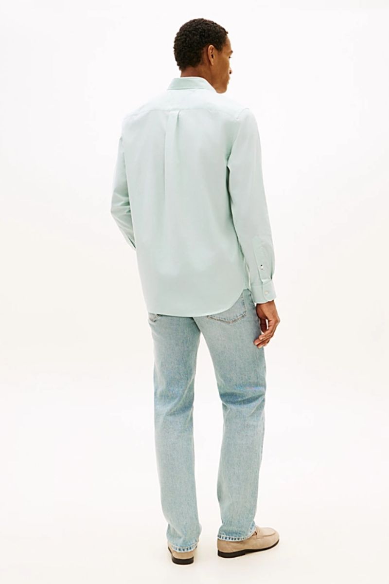 Tommy Hilfiger 42287 Oxford Solid Shirt Mint
