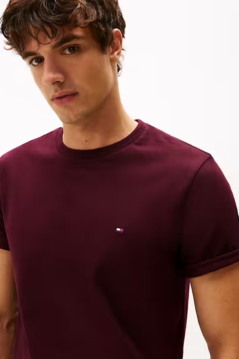 Tommy Hilfiger Essential Seasonal T-Shirt Burgundy