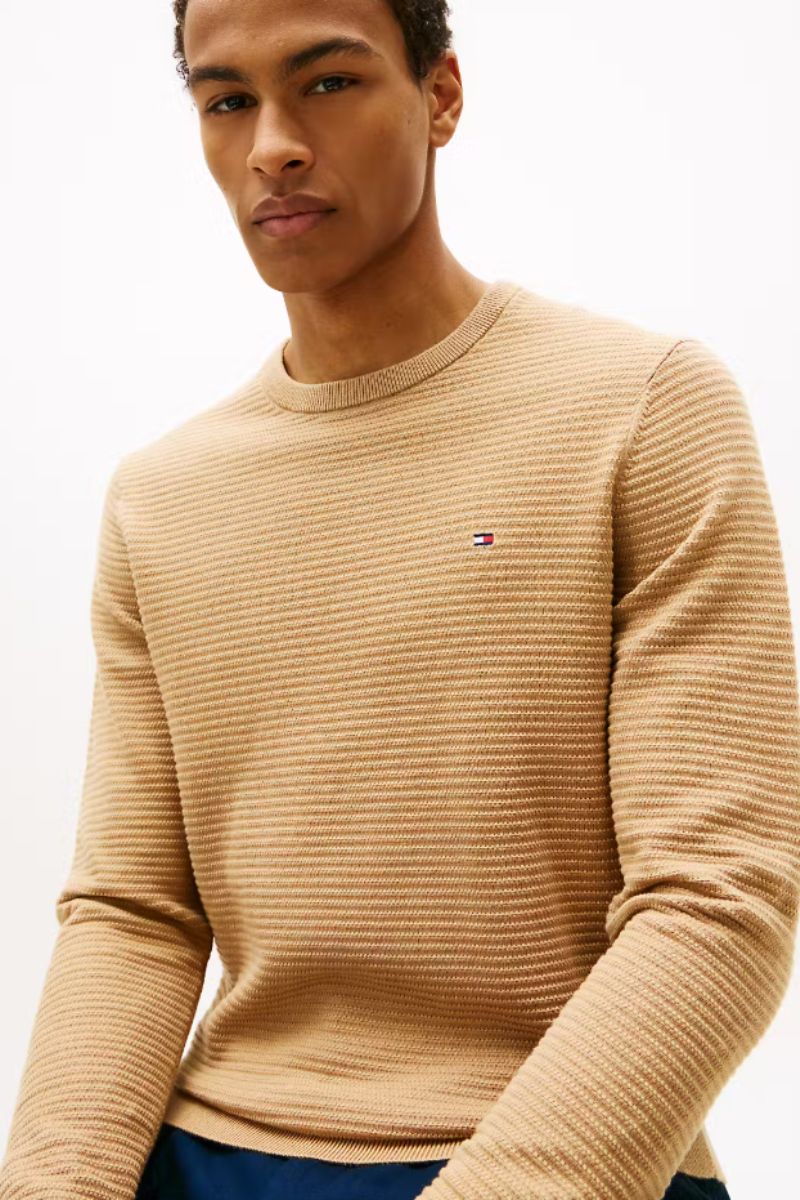Tommy Hilfiger Seasonal Structure Crew Safari