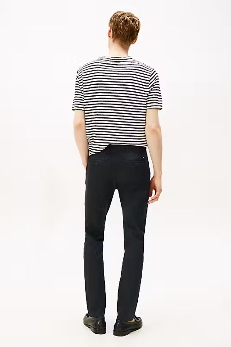 Tommy Hilfiger Bleeker Slim Printed Chino Navy