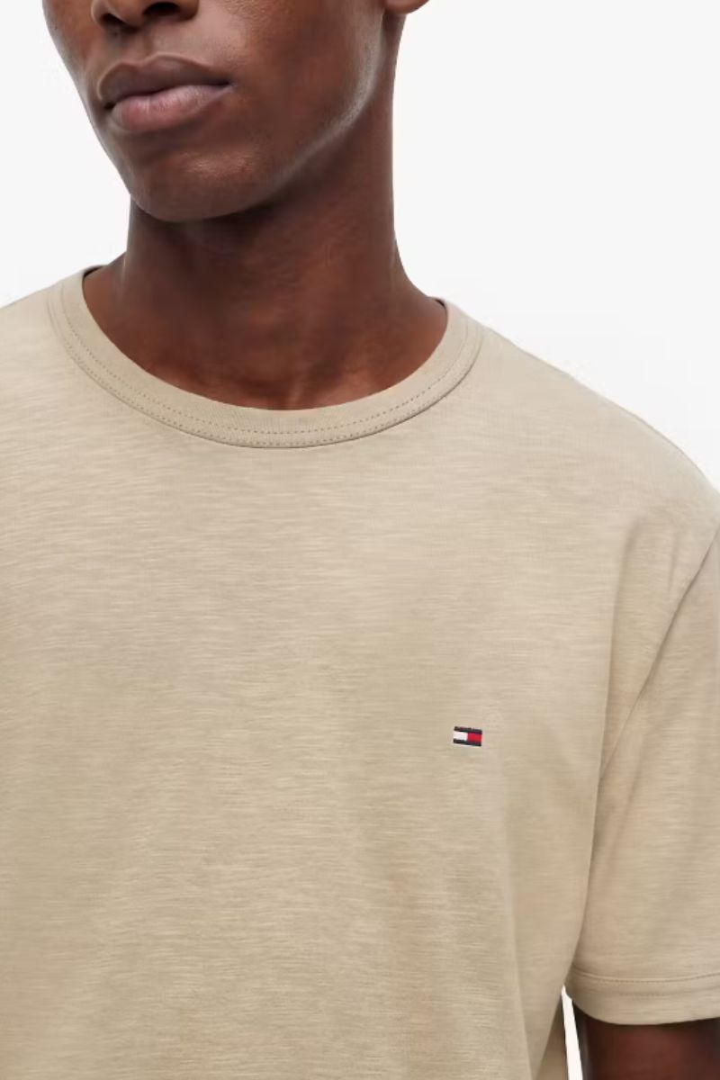 Tommy Hilfiger Seasonal Slub T-Shirt Khaki