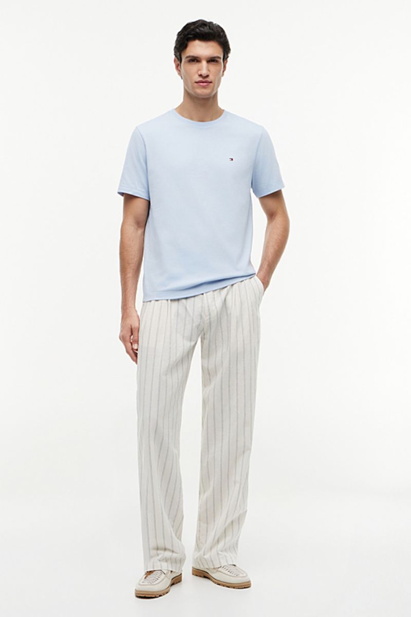 Tommy Hilfiger Solid T-Shirt Breezy Blue