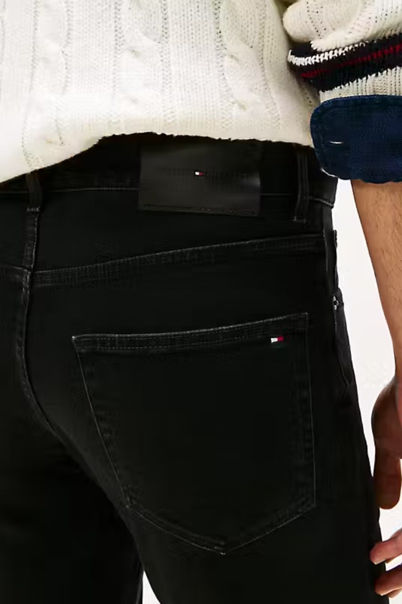 Tommy Hilfiger Denton Straight Jean Croft Black