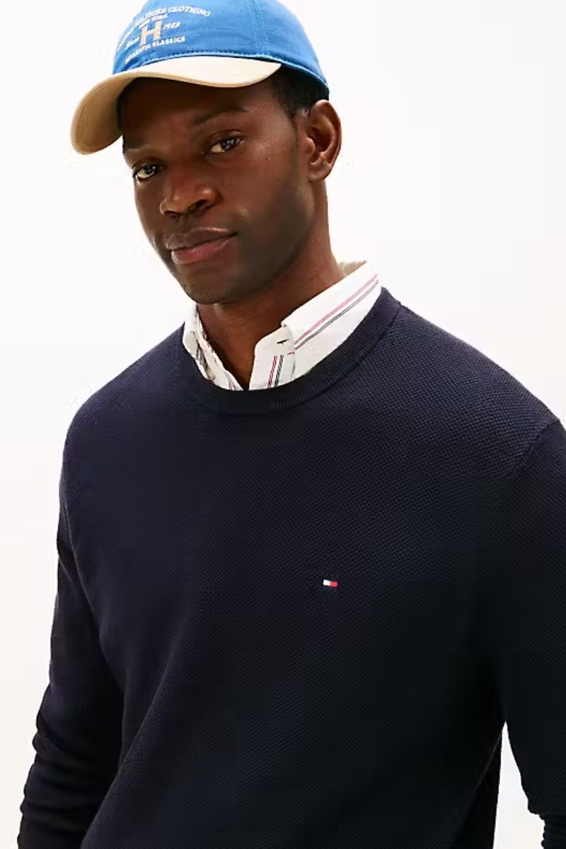 Tommy Hilfiger Essential Structure Crew Navy