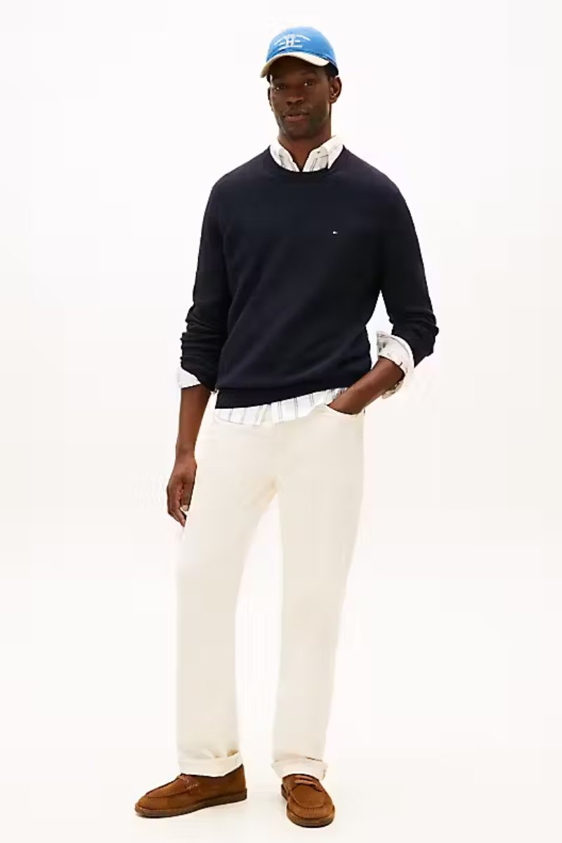 Tommy Hilfiger Essential Structure Crew Navy