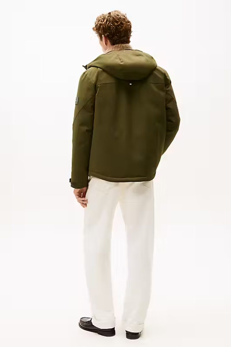 Tommy Hilfiger Technical Hood Jacket Green