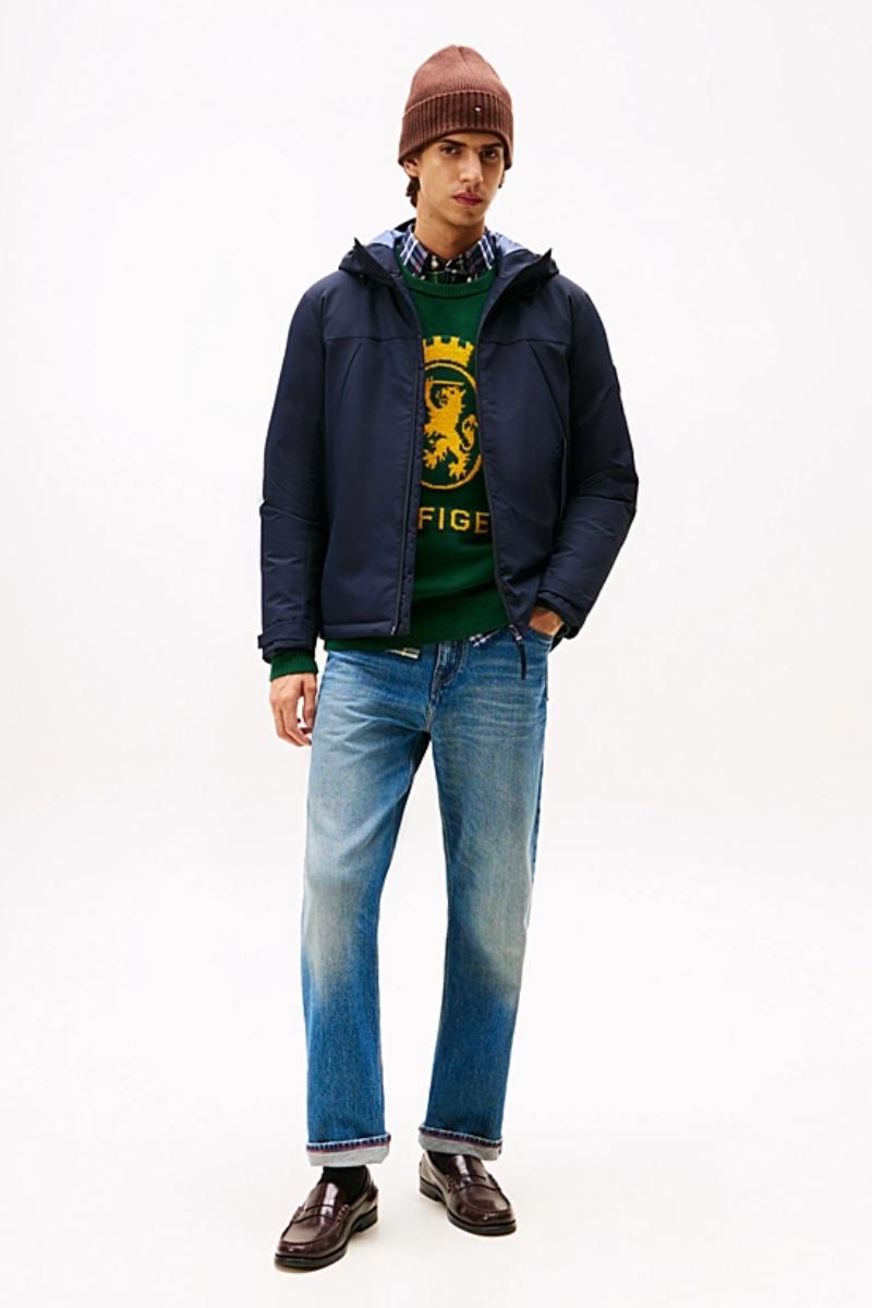 Tommy Hilfiger Technical Hood Jacket Navy