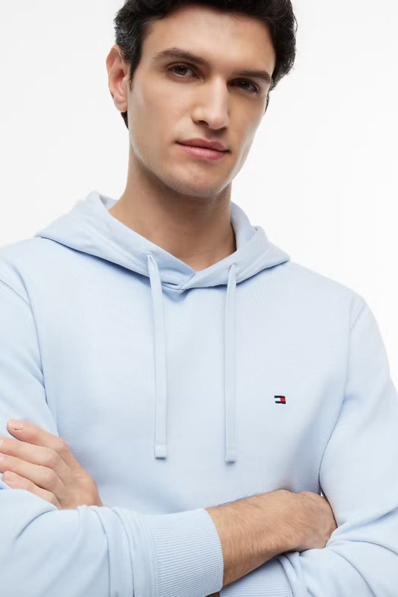 Tommy Hilfiger Terry Hoodie Breezy Blue
