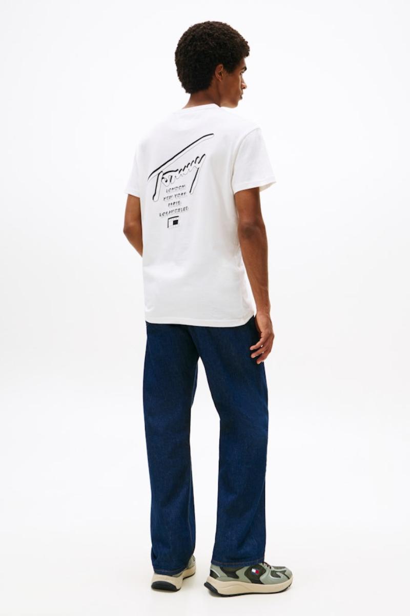 Tommy Jeans Signature City T-Shirt White