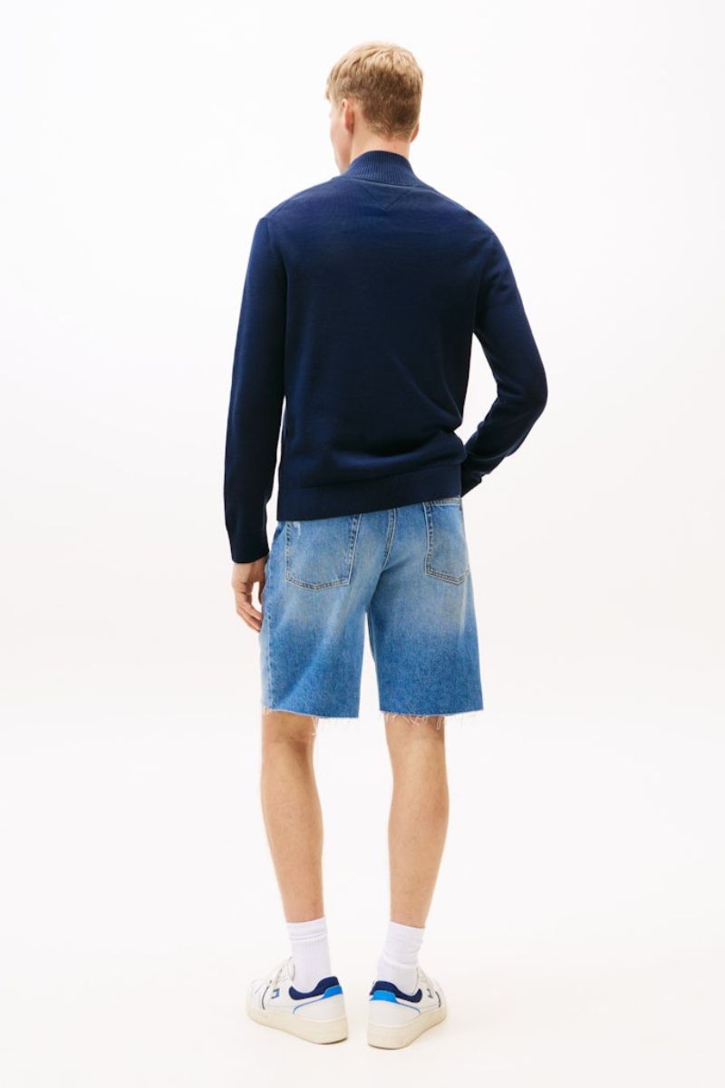 Tommy Jeans Slim Ess Light 1/4 Zip Jumper
