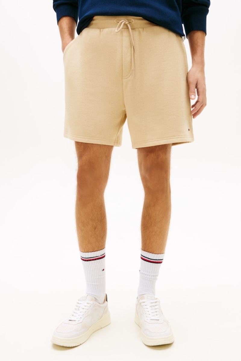 Tommy Jeans Flag Beach Shorts Gentle Gold