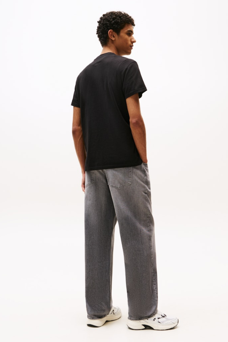 Tommy Jeans Slim Pop Colour T-Shirt Black