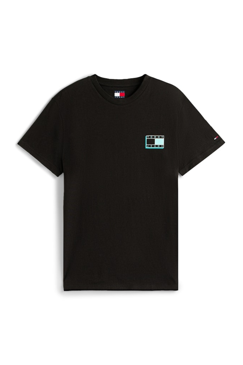 Tommy Jeans Slim Pop Colour T-Shirt Black