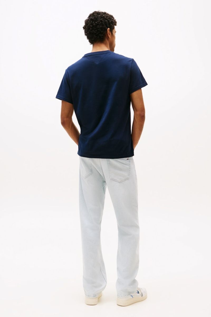 Tommy Jeans Slim Pop Colour T-Shirt Navy