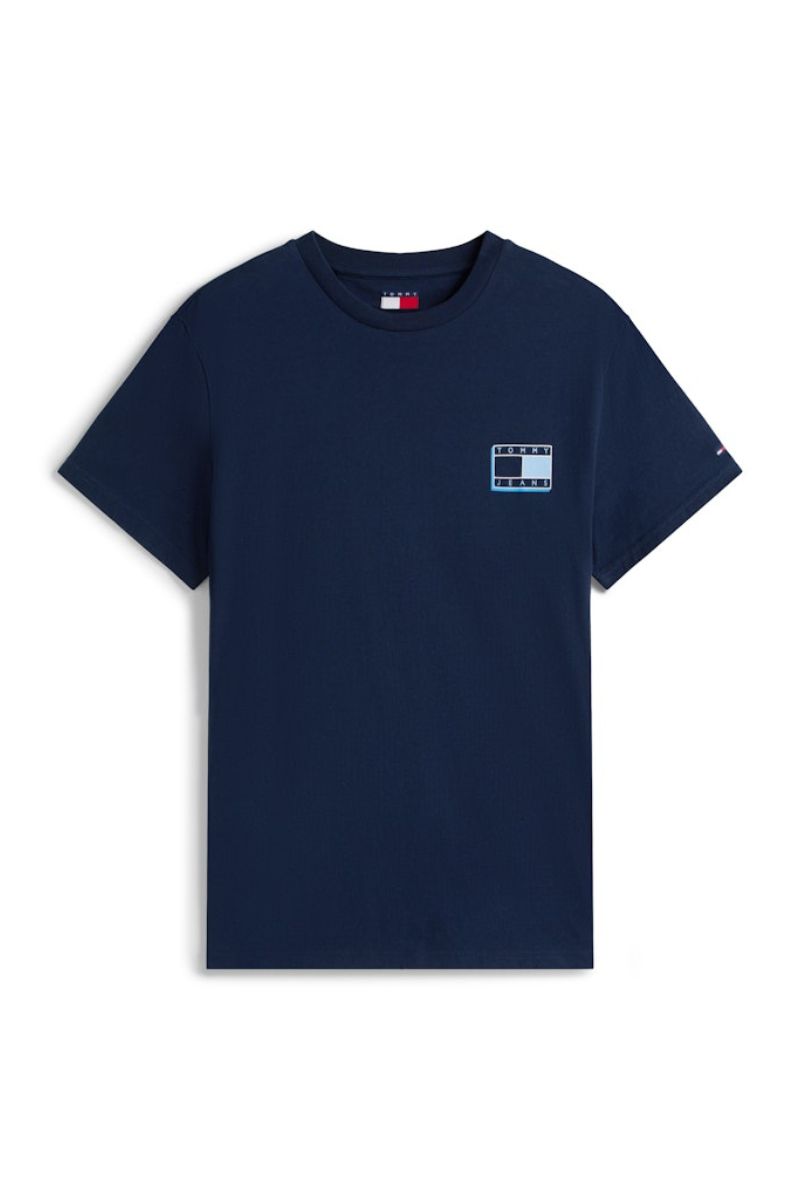 Tommy Jeans Slim Pop Colour T-Shirt Navy
