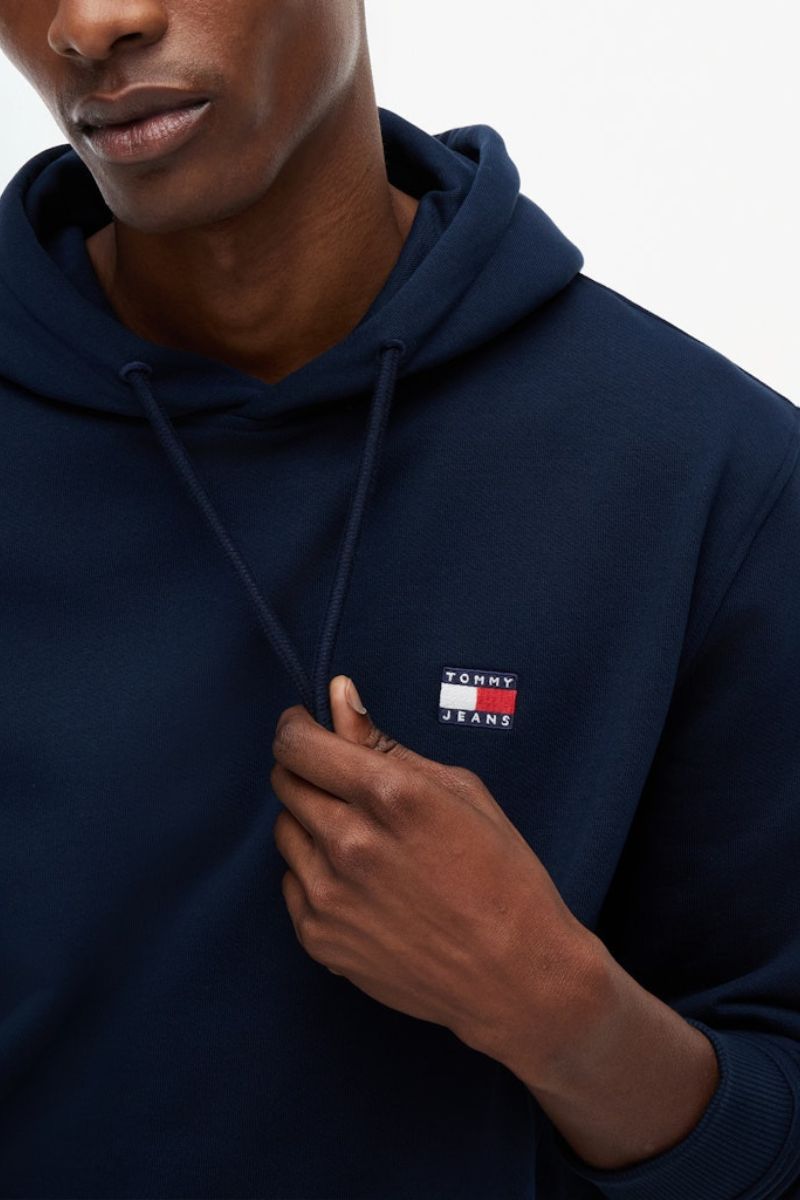 Tommy Jeans Reg Badge Hoodie Navy