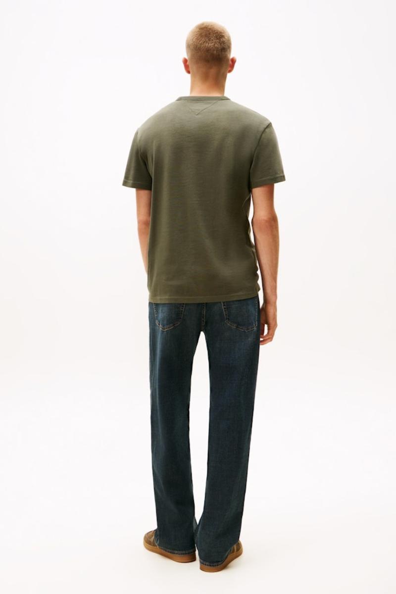 Tommy Jeans Reg Badge T-Shirt Green