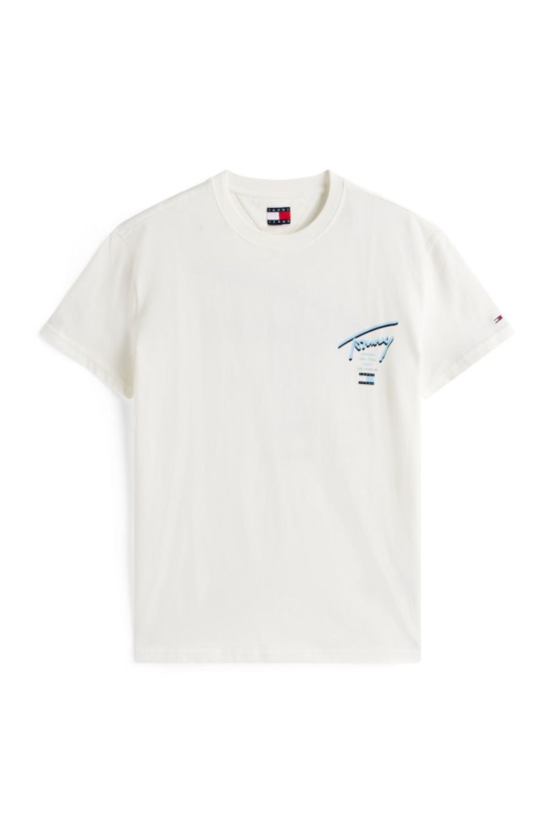 Tommy Jeans Signature City T-Shirt Ecru