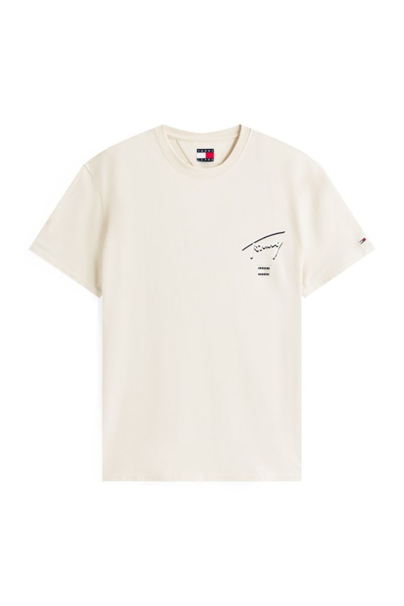 Tommy Jeans Signature City T-Shirt Sand