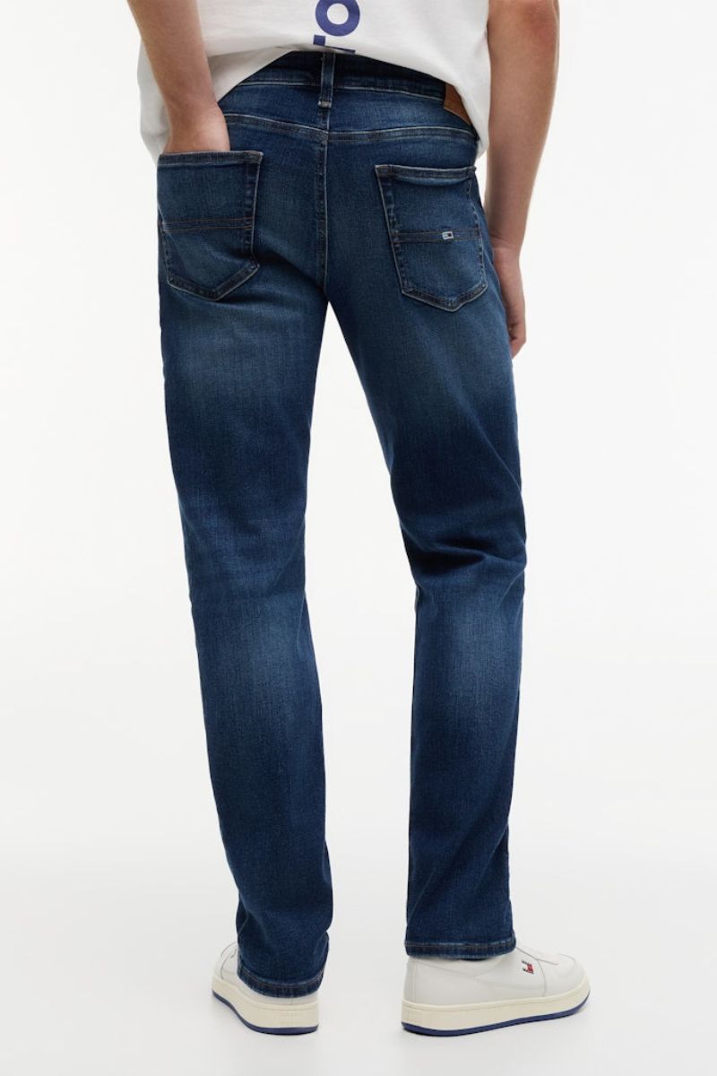 Tommy Jeans AI0255 Ryan Slim Straight Jeans Denim Dark