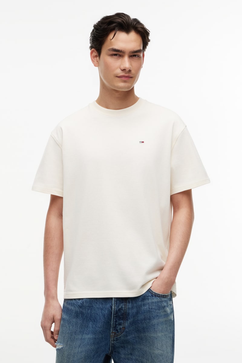 TJM RLX SFlag Tee Aw26 - CREAM