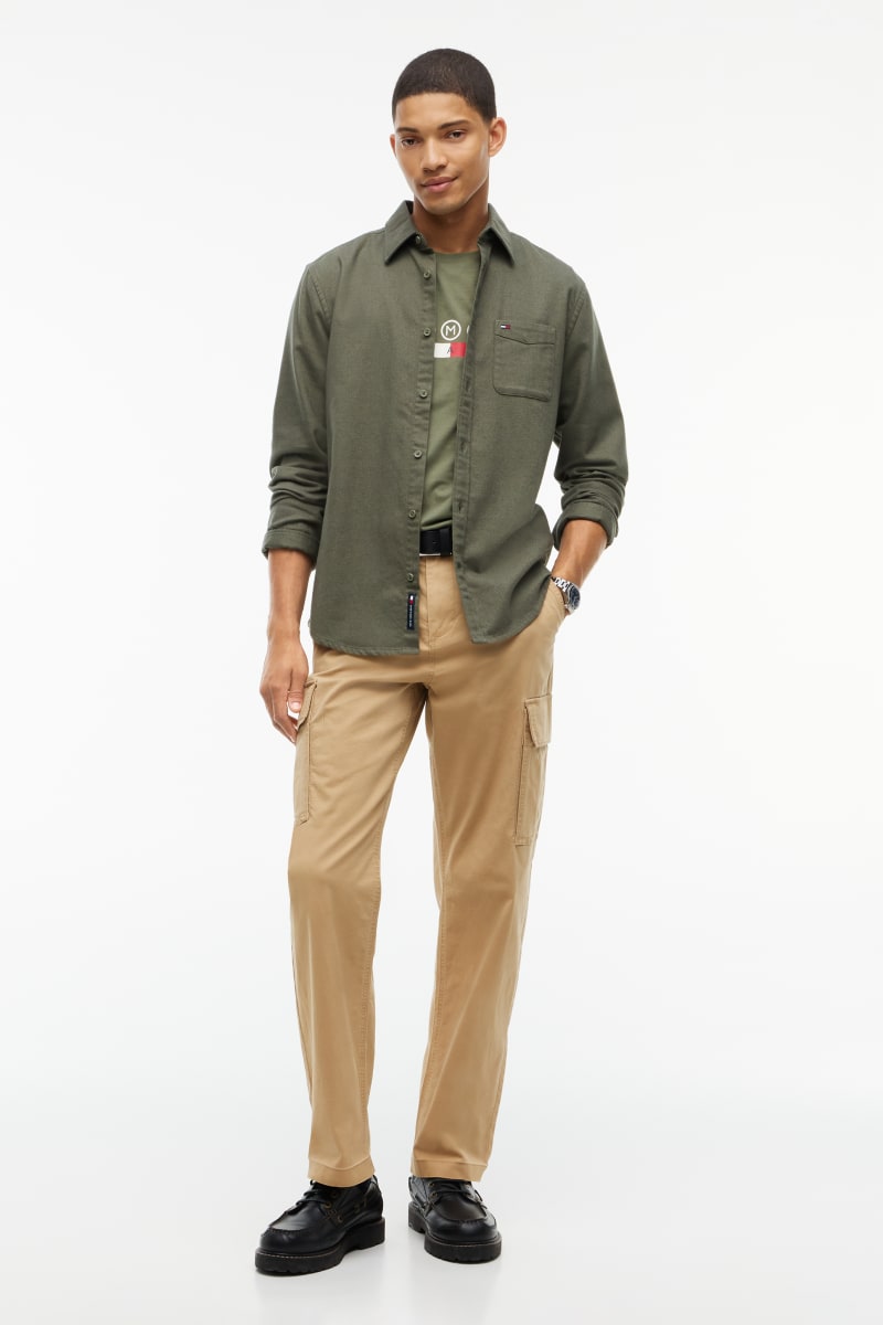 TJM Reg Flannel Shirt Aw26 - ROCKY MTN