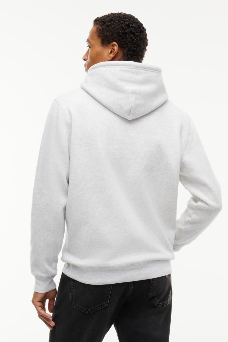 TJM Reg Badge Hoodie Aw26 - ICE GRY