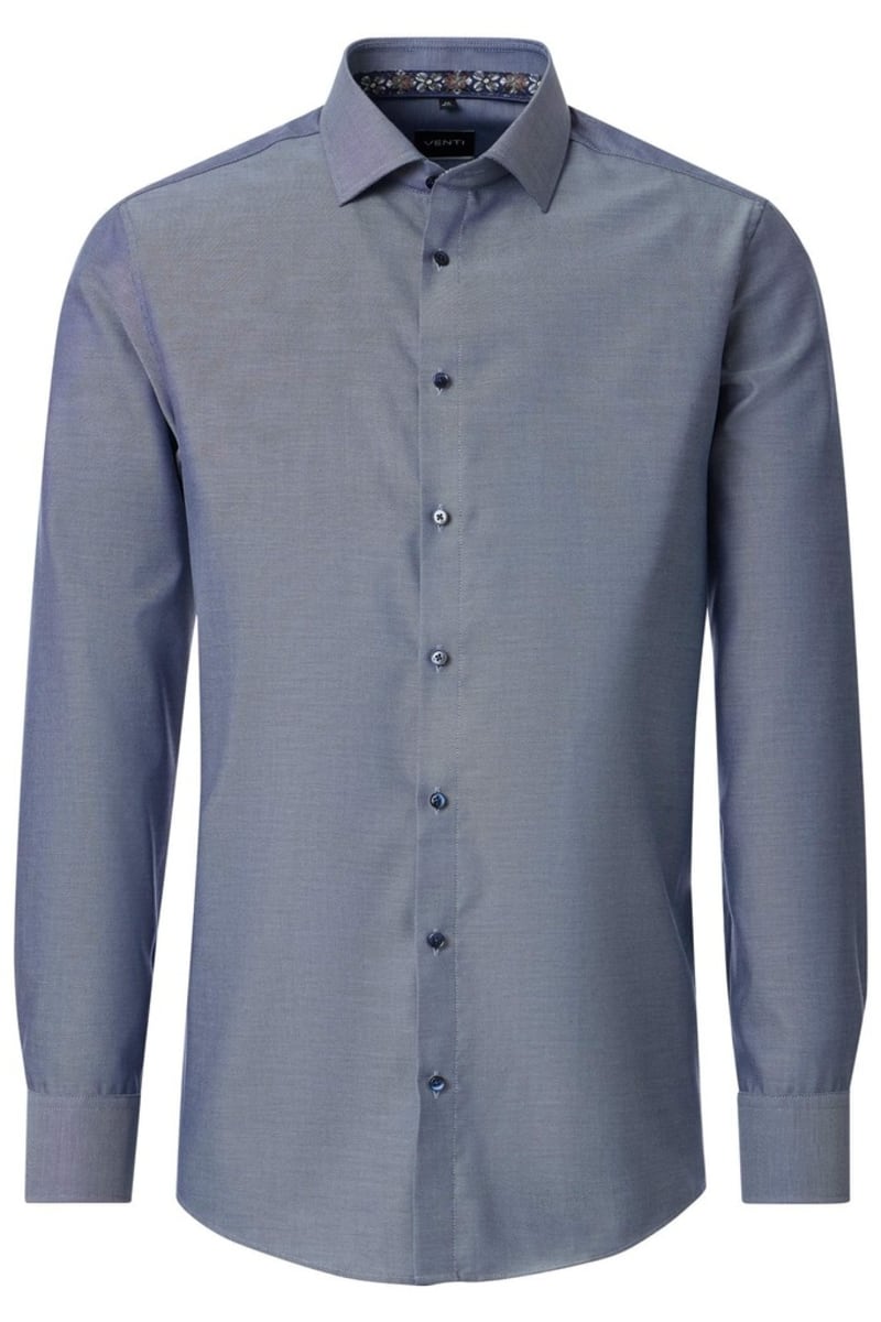 Venti 11780 Modern Fit Dobby Shirt Blue