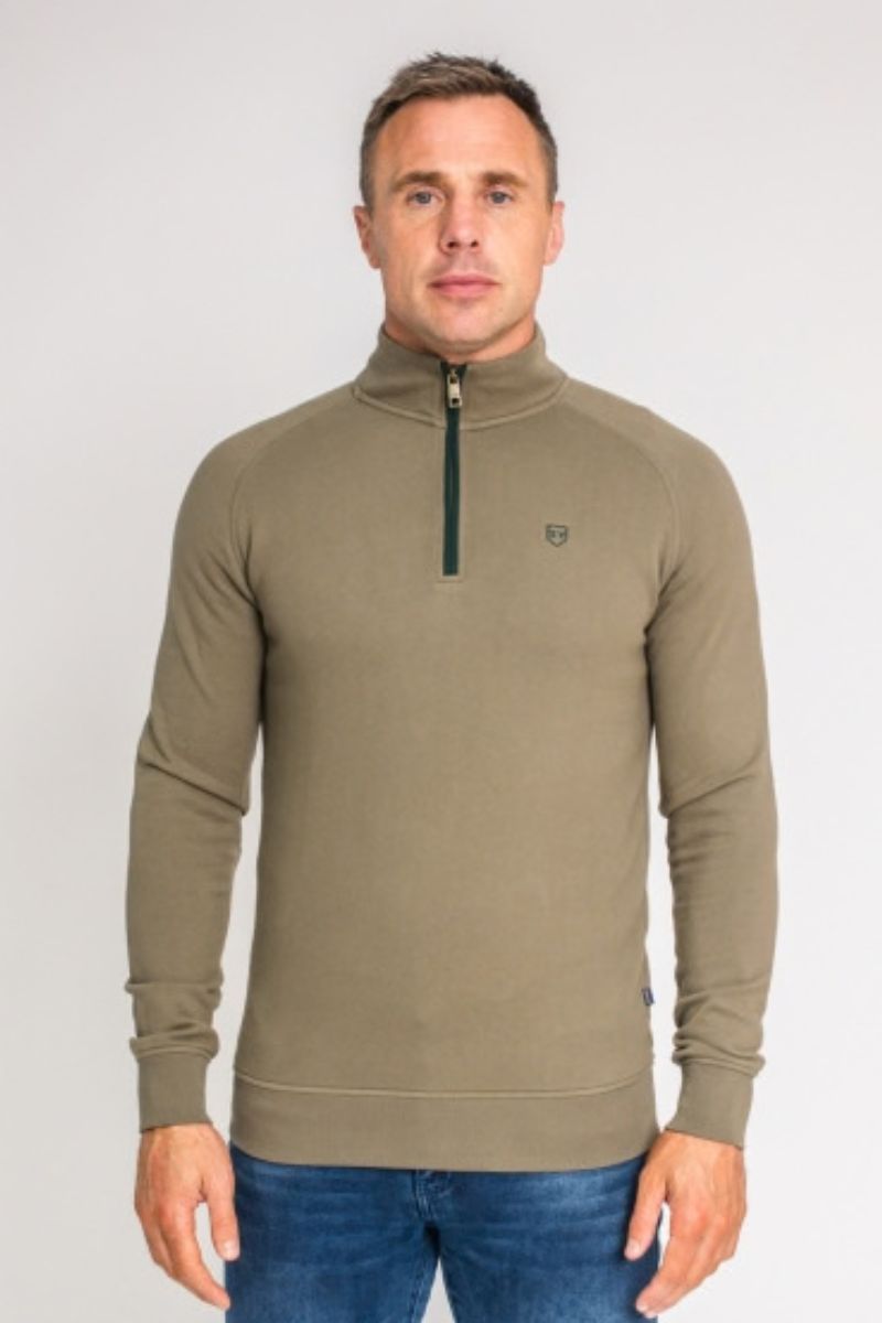 XV Kings Falcons Quarter Zip Sweater Fern