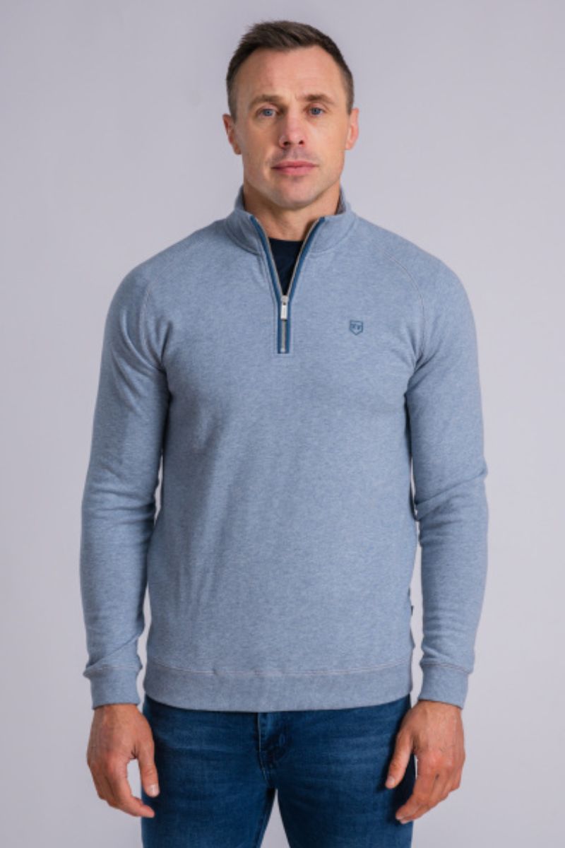 XV Kings Falcons 1/4 Zip Sweatshirt Sky Haze