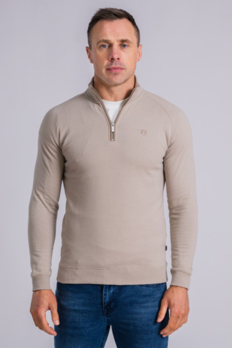 XV Kings Falcons 1/4 Zip Sweatshirt Sandstone