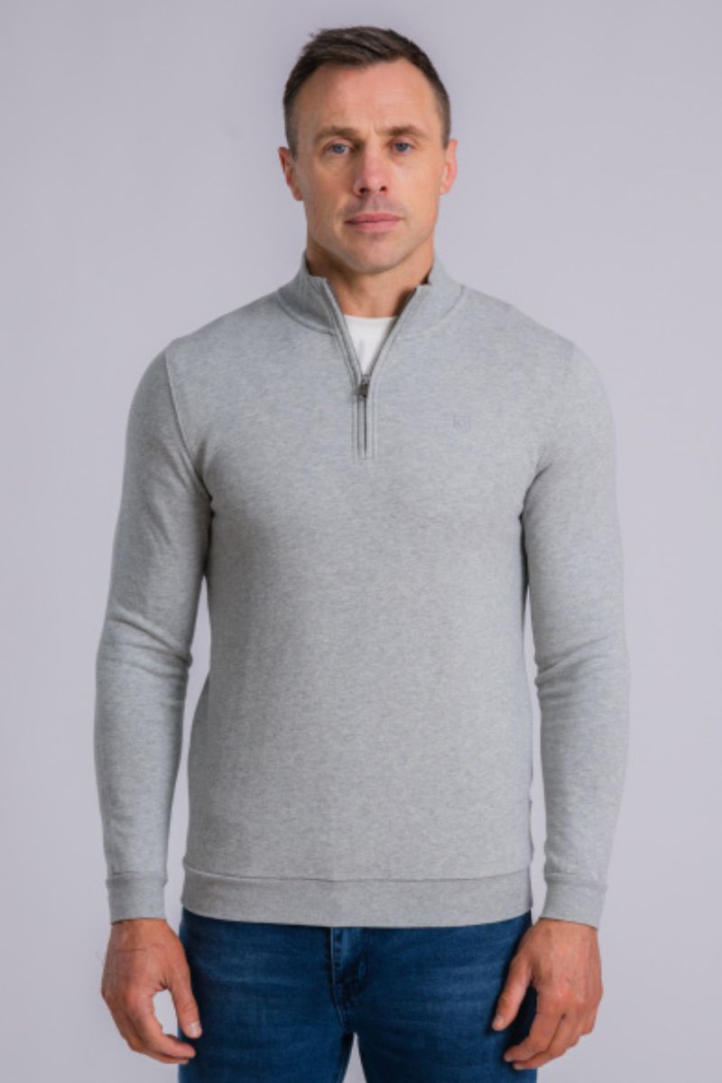 XV Kings Sydney 1/4 Zip Sweat Gunmetal
