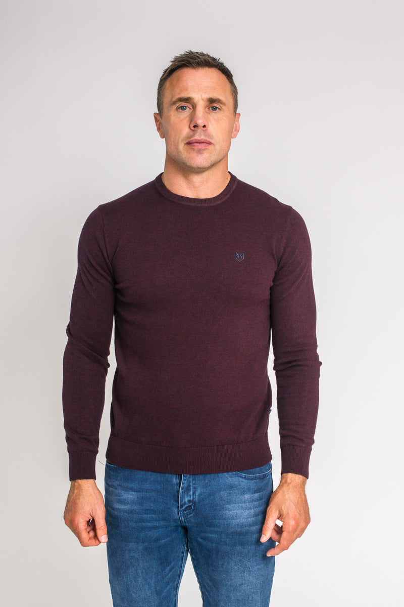 XV Kings Warhawks Crew Neck Jumper Plummet