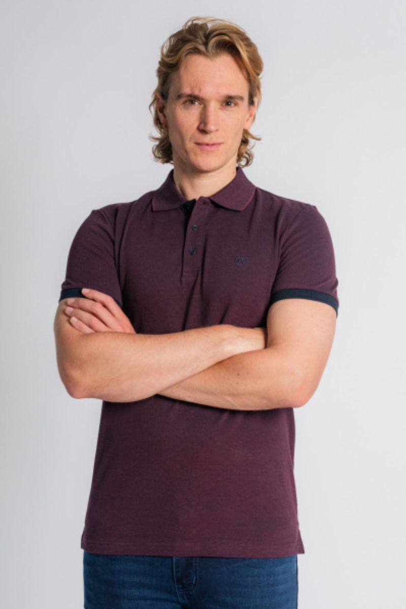 XV Kings Drovers Polo Plum Dot