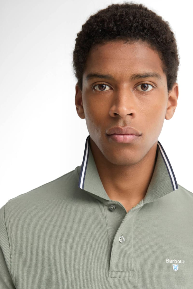 Barbour Fielding Polo Aw26 - AGAVE GRE