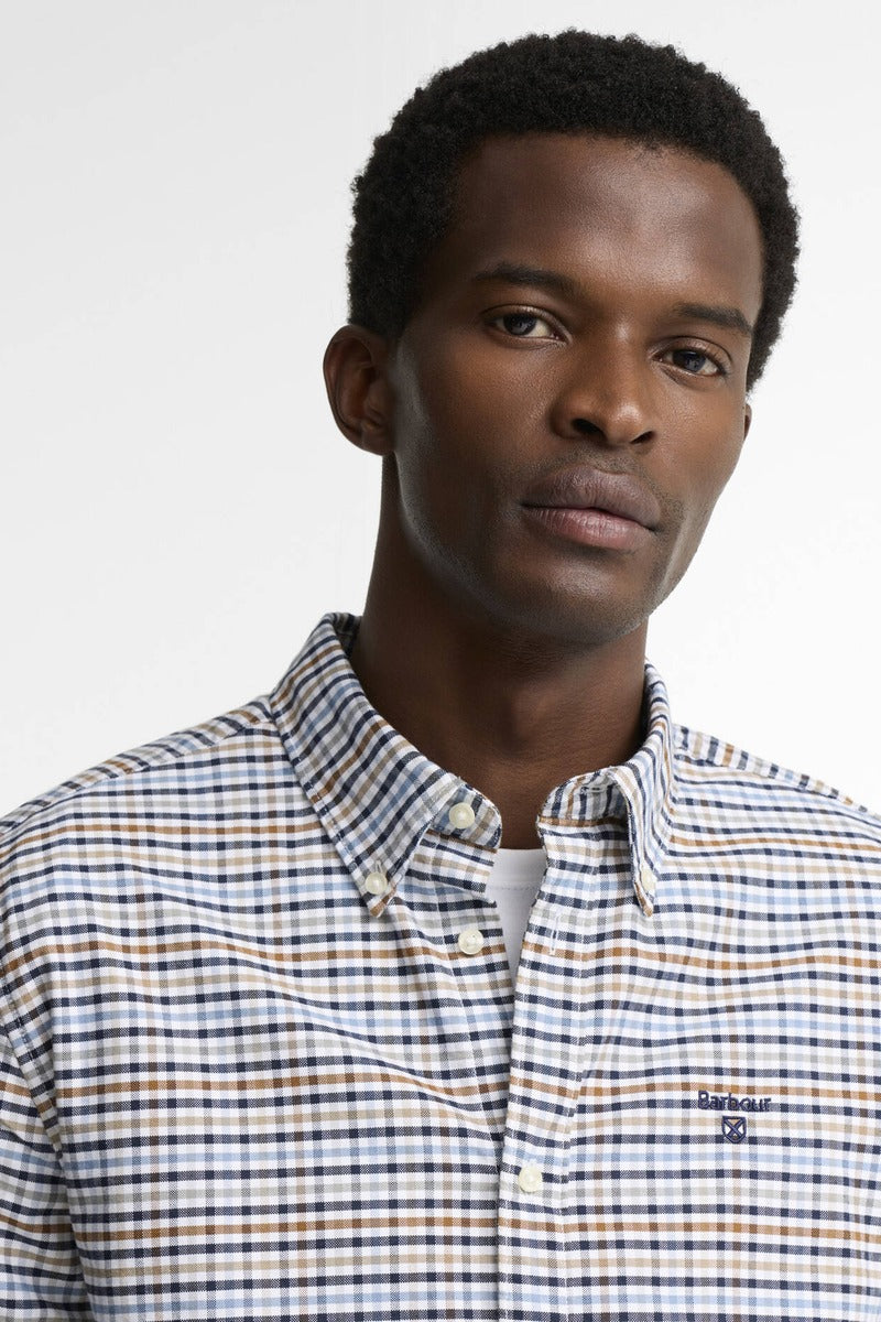 Barbour Rickwood Stone Shirt