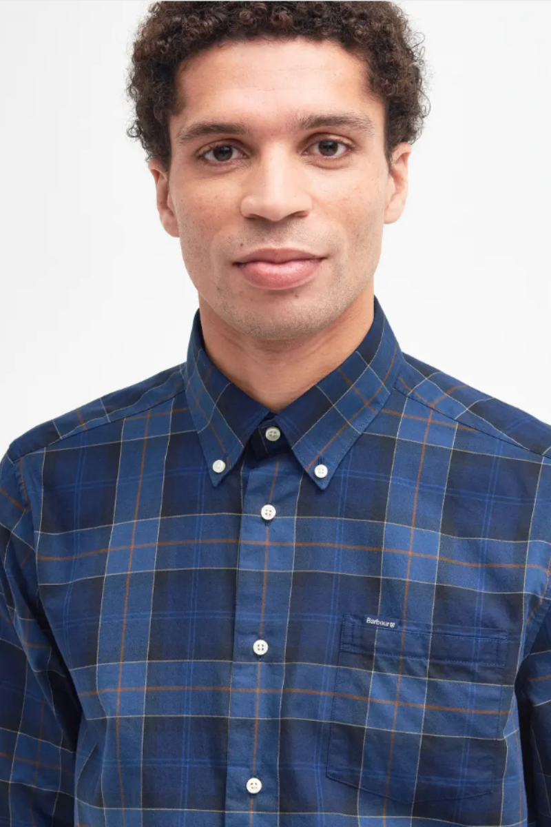 Barbour Wetheram Shirt Midnight