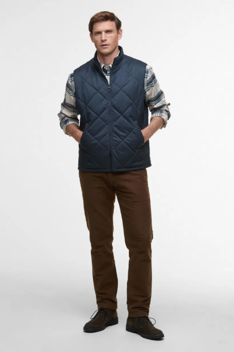 Barbour Winter Finn Gilet Navy