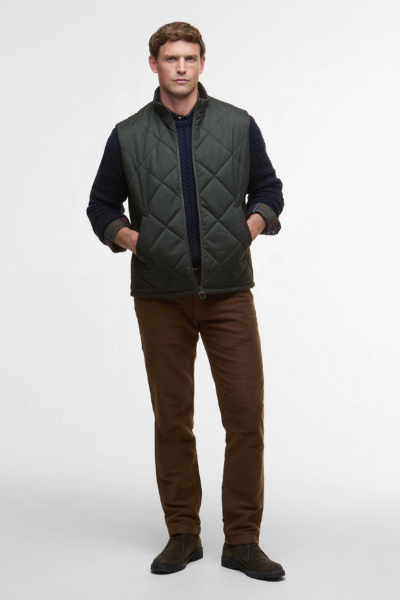 Barbour Winter Finn Gilet Olive