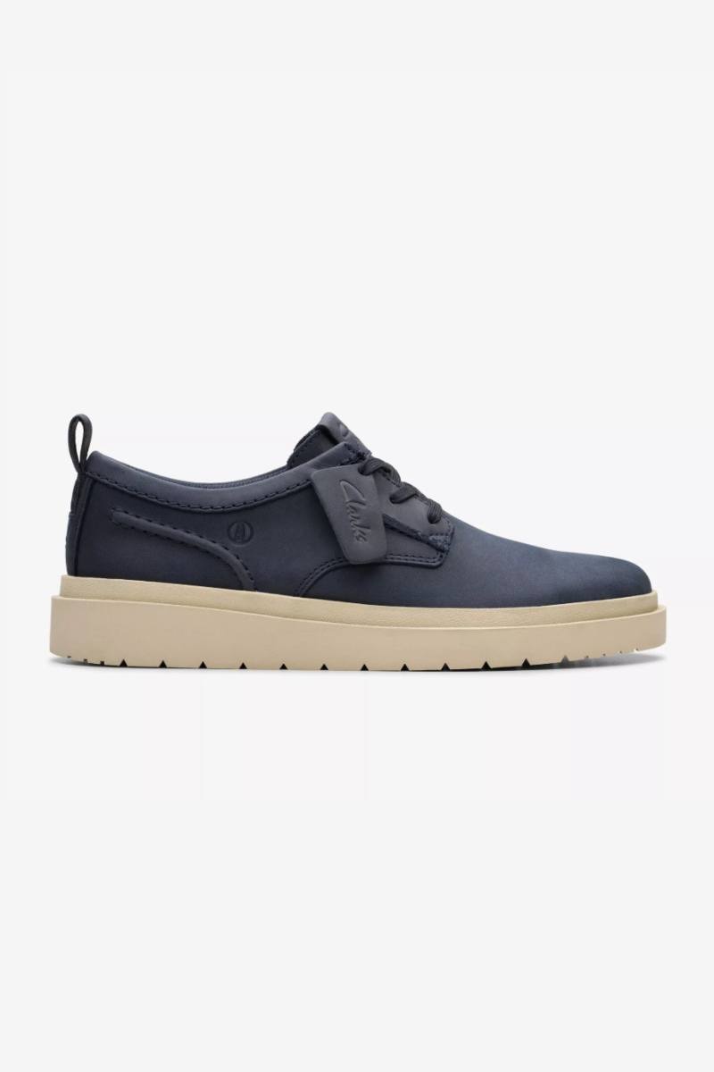 Clarks Polden Shoe Navy
