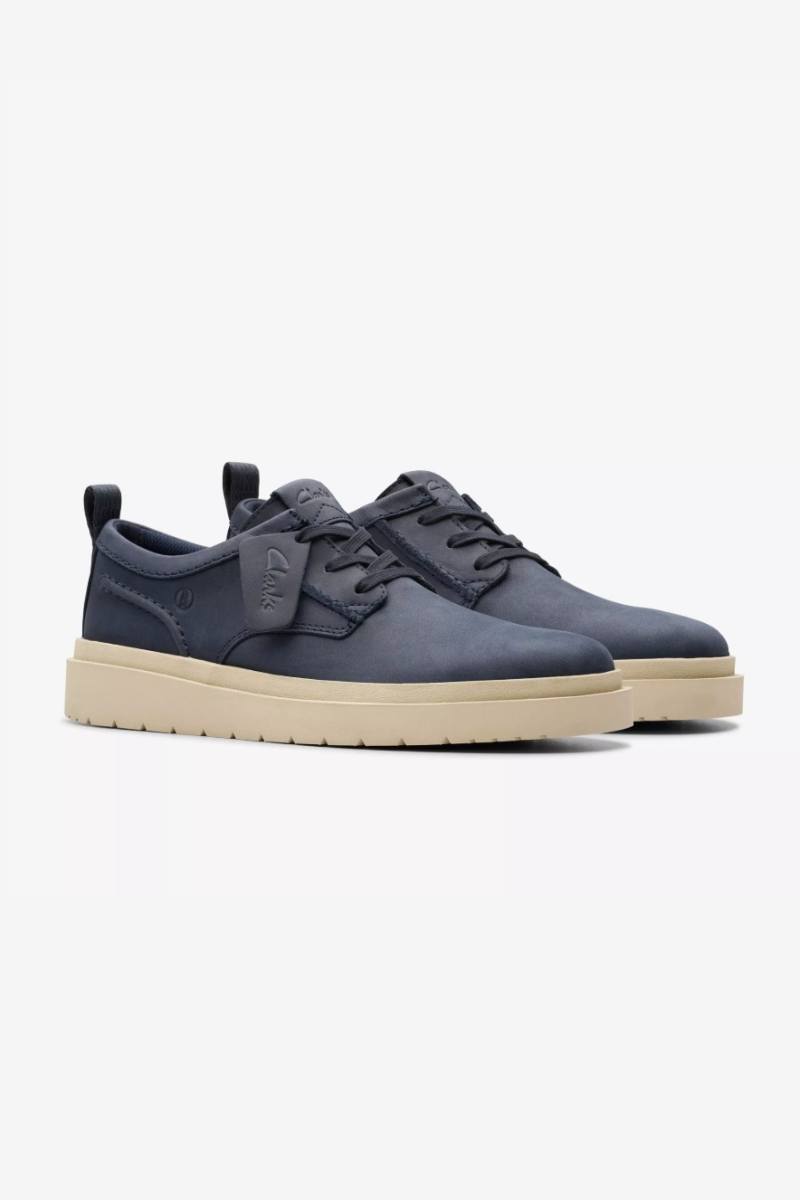 Clarks Polden Shoe Navy