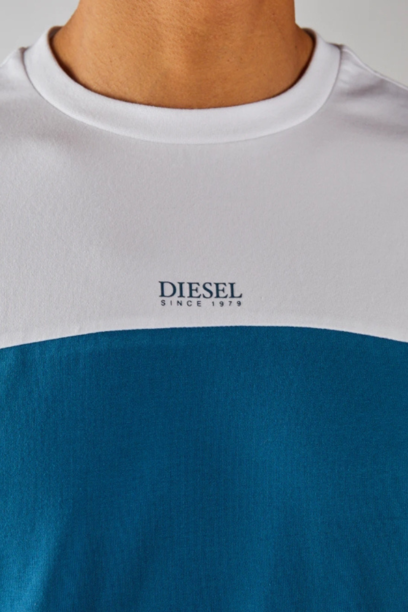 Diesel Laud Tee White