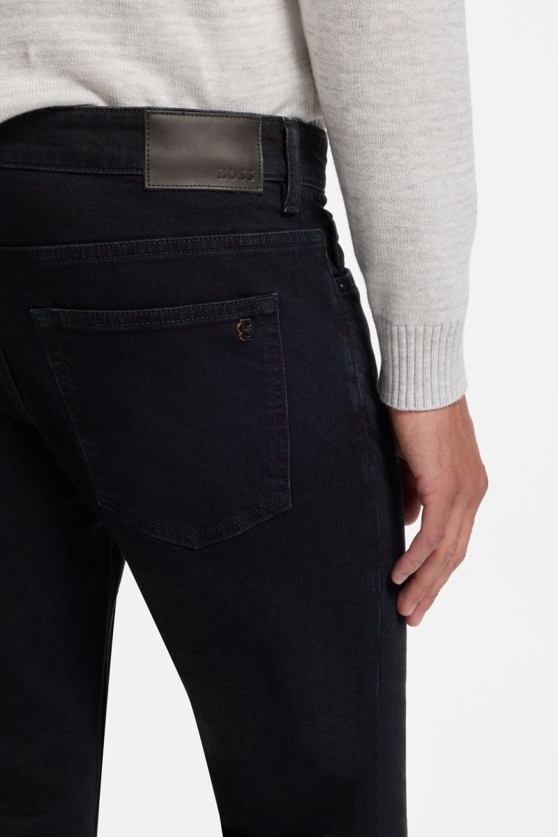 Boss 50569140 Delaware Slim Fit Comfort Stretch Jeans Dark Blue